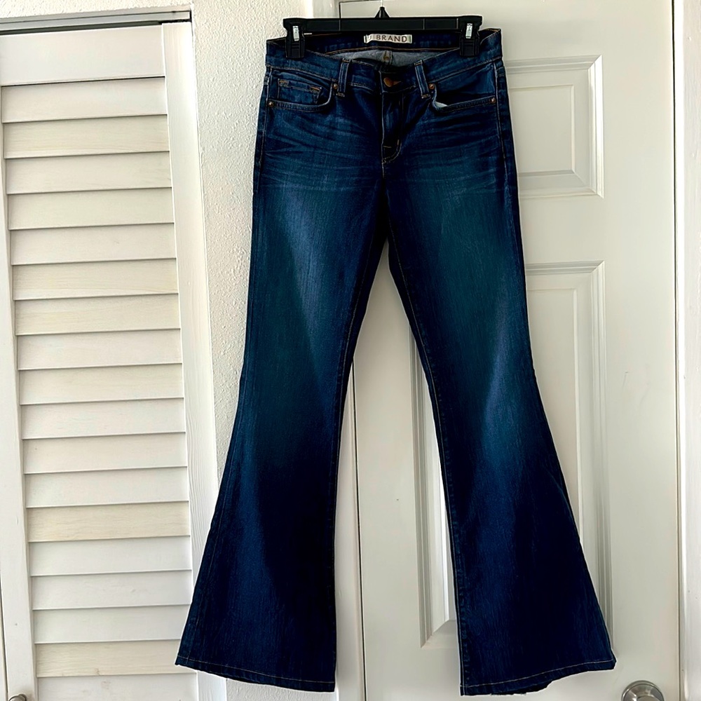 J Brand Babe Jeans Dark Flare 27